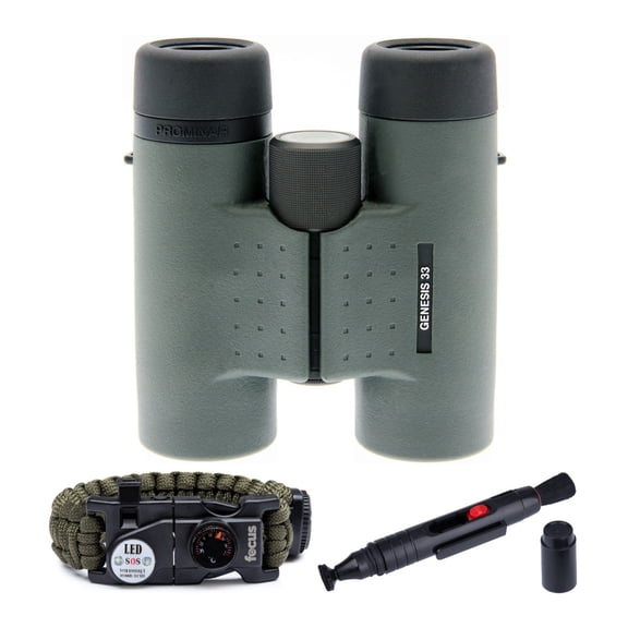 Kowa 8x33 Prominar Roof Prism Binoculars with Lens Cleaning Pen Bundle