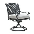 thumbnail image 1 of Kowa Outdoor Dining Swivel Rockers with Cushions  (Set of 2), 1 of 8