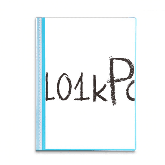 Kowledge Unit Atmospheric Pressure Book Sheet Protectors Portfolio Binder Folder