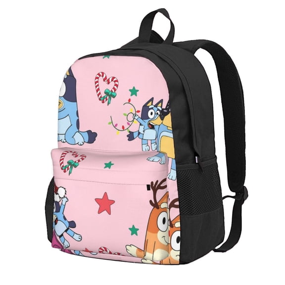 Kowoue Bluey Pattern Backpack – Stylish and Comfortable Casual Large Capacity Backpack, Adjustable Shoulder Bag for School, Travel