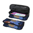 thumbnail image 1 of Kowoue Bluey Pattern Canvas Pen Case – Durable & Stylish Canvas Pencil & Makeup Bag with Dual Zipper Closure & Internal Mesh Pocket, 1 of 6