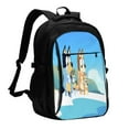 thumbnail image 1 of Kowoue Bluey Pattern USB Backpack with Charging Port - Large Capacity Travel Backpack , Computer Backpack , Multi-Pocket Laptop Backpack, 1 of 7