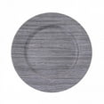 thumbnail image 1 of Koyal 4-Pack Faux Wood Charger Plates, Driftwood Gray (TM), 1 of 3