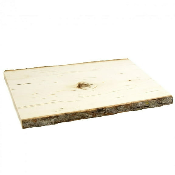 Koyal Rectangle Reversible Wood Slab, Medium