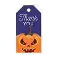 thumbnail image 1 of Koyal Wholesale 100-Pk Pumpkin Fe Halloween Gift Tags With String, Favor Bag Tags Halloween Decorations 2 x 3.75 inch, 1 of 5