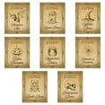 thumbnail image 1 of Koyal Wholesale 16 Pk Vintage Halloween Wine Bottle Labels Potion Bottles Halloween Decor, 1 of 5