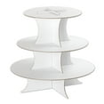thumbnail image 1 of Koyal Wholesale 3 Tier Cupcake Stand, Round Cupcake Board, Holds 20 Standard Size Cupcake Liners, 1 of 3