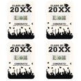 thumbnail image 1 of Koyal Wholesale 4-Pack Graduation Money Cards, Real Life Expensive Cap Toss 5x7, 1 of 3