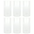 thumbnail image 1 of Koyal Wholesale 4" x 10" Glass Hurricane Candle Holder Shades - Chimney Glass Tube Covers Taper & Pillar Candles, 6pk, 1 of 5