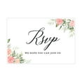 thumbnail image 1 of Koyal Wholesale 56-Pk RSVP Postcards for Wedding Coral Watercolor Florals Cardstock Response Reply Cards, "4 x 6", 1 of 5