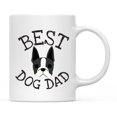 thumbnail image 1 of Koyal Wholesale Best Dog Dad Ceramic Coffee Mug, Boston Terrier, 1 of 5