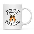 thumbnail image 1 of Koyal Wholesale Best Dog Dad Ceramic Coffee Mug, Shetland Sheepdog, 1 of 5