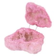 thumbnail image 1 of Koyal Wholesale Blush Pink Crystal Geode Round Ring Box, for Proposal, Engagement, Keepsake, Agate, Quartz, 1 of 5