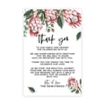 thumbnail image 1 of Koyal Wholesale Boho Protea Florals Wedding Thank You Place Setting Cards for Table Reception, Dinner Plates, 56-Pack, 1 of 5