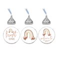thumbnail image 1 of Koyal Wholesale Boho Rainbow Chocolate Drop Label Stickers for Kisses, For Kids Birthday Party Favors, 240-Pk, 1 of 5