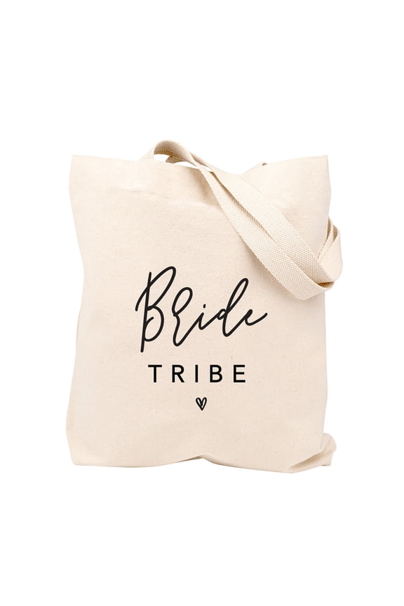 Bride Tribe Canvas Tote Bag, 1-Pack