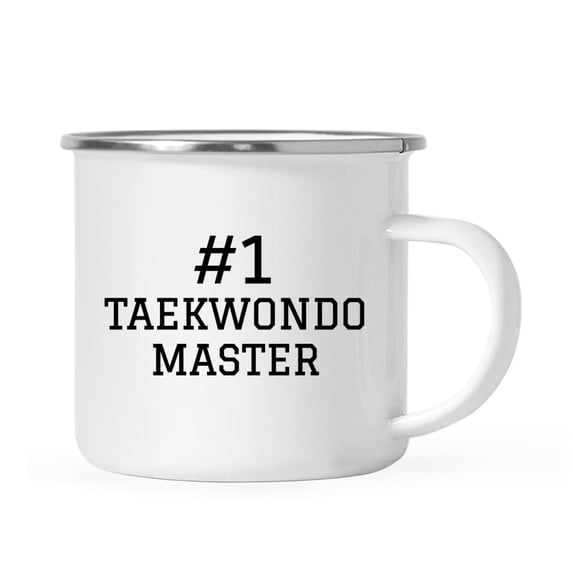Koyal Wholesale Campfire Coffee Mug Thank You Gift, #1 Taekwondo Master, Set of 1