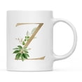 thumbnail image 1 of Koyal Wholesale Ceramic Coffee Mug, Exotic Tropical Monogram, Letter Z, 1 of 5
