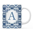 thumbnail image 1 of Koyal Wholesale Ceramic Coffee Mug, Moroccan Monogram  A, 1 of 5