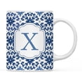 thumbnail image 1 of Koyal Wholesale Ceramic Coffee Mug, Moroccan Monogram  X, 1 of 5