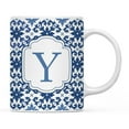 thumbnail image 1 of Koyal Wholesale Ceramic Coffee Mug, Moroccan Monogram  Y, 1 of 5