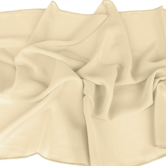 Koyal Wholesale Chiffon Table Runner 180-Inches Long,  Sand Wedding Runners, Holiday Table Runners