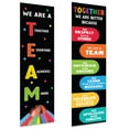 thumbnail image 1 of Koyal Wholesale Classic Rainbow Classroom Banner Sign for Teachers, Teamwork, Door, Wall Decor, 2-Pk, 1 of 5
