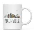thumbnail image 1 of Koyal Wholesale Colorful City Skyline Graphic Ceramic Coffee Mug, Nashville, 1 of 5