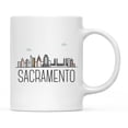thumbnail image 1 of Koyal Wholesale Colorful City Skyline Graphic Ceramic Coffee Mug, Sacramento, 1 of 5