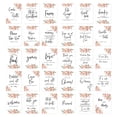 thumbnail image 1 of Koyal Wholesale Coral Florals Wedding Signs Bundle Set for Ceremony, Reception Decor Signage, 8.5 x 11", 30-Pack, 1 of 5
