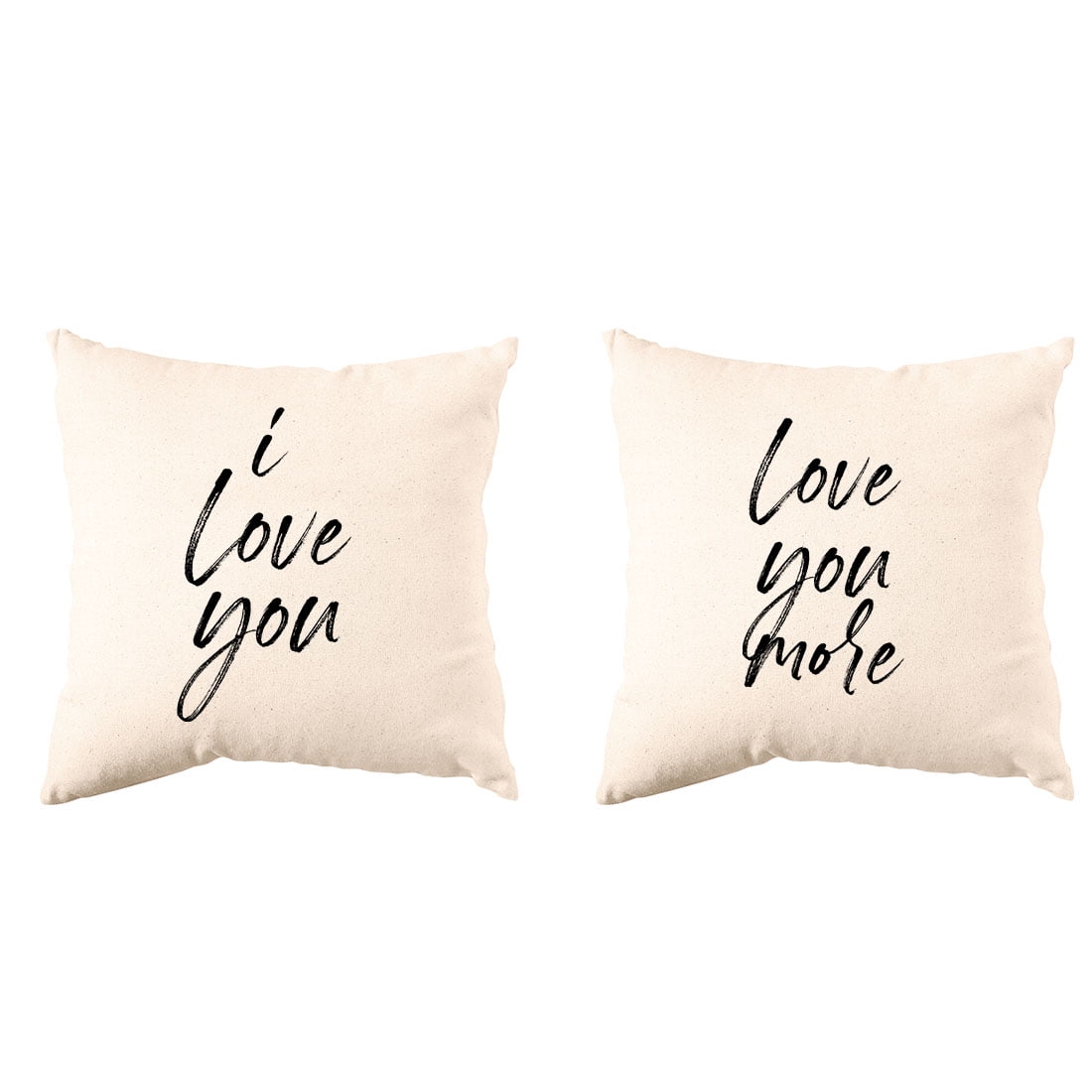 I Love You I Love You More Pillow Cases