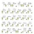 thumbnail image 1 of Koyal Wholesale Desert Cactus Vibes Wedding Signs Bundle Set for Ceremony, Reception Decor Signage, 8.5 x 11", 30-Pack, 1 of 5