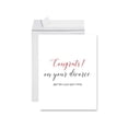 thumbnail image 1 of Koyal Wholesale Divorce Jumbo Card, Congrats On Your Divorce, Script Design, 1 of 5