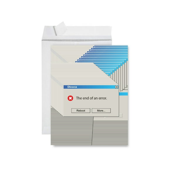 Koyal Wholesale Divorce Jumbo Card, The End Of An Error