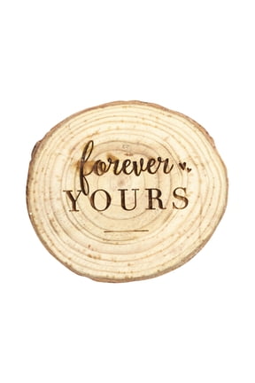 Engraved Ring Box, Oak Real Wood Engagement Ring Box, Forever Yours, Wedding Proposal Box