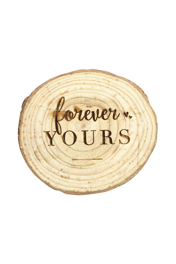 Engraved Ring Box, Oak Real Wood Engagement Ring Box, Forever Yours, Wedding Proposal Box