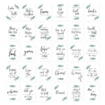 thumbnail image 1 of Koyal Wholesale Eucalyptus Wedding Signs Bundle Set for Ceremony, Reception Decor Signage, 8.5 x 11", 30-Pack, 1 of 5