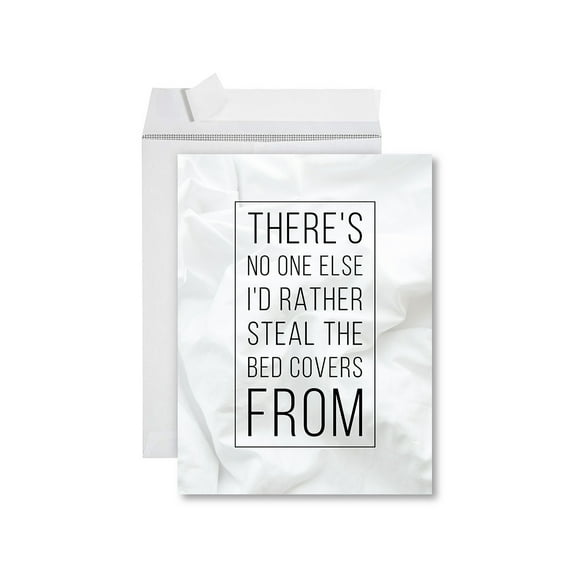 Koyal Wholesale Funny 1st Year Wedding Anniversary Jumbo Card With Envelope, No One Else I'd Rather, Set of 1