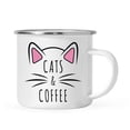 thumbnail image 1 of Koyal Wholesale Funny Cat Lover Campfire Coffee Mug, Cats & Coffee, 1 of 5