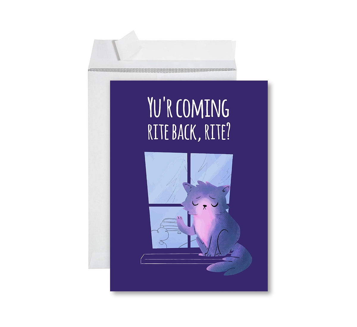 Koyal Wholesale Funny Farewell Jumbo Card Yu'r Coming Rite Bk, Rite? 8. ...