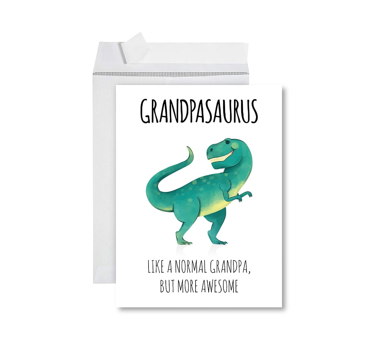 Grandadasaurus Card Koyal Wholesale Funny Father's Day Jumbo Card With Envelope ...