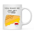 thumbnail image 1 of Koyal Wholesale Funny Food Pun 11oz. Ceramic Coffee Tea Mug, Cheese, 1 of 5