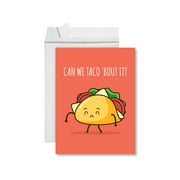 Koyal Wholesale Funny Im Sorry Jumbo Card Can We To Bout It Blank Im Sorry Greeting Card with Envelope 1-Pk