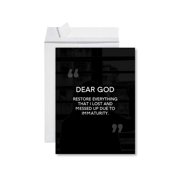 Koyal Wholesale Funny Im Sorry Jumbo Card Restore Everything That I Lost Im Sorry Greeting Card with Envelope 1-Pk