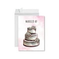 thumbnail image 1 of Koyal Wholesale Funny Wedding Jumbo Card, Married AF Blank Congratulations Greeting Card with Envelope, Rude 1-Pk, 1 of 5