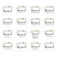 thumbnail image 1 of Koyal Wholesale Greenery Foliage Table Reserved Signs for Wedding Reception, Foldable Table Tent Cards, 16-Pack, 1 of 5