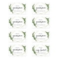 thumbnail image 1 of Koyal Wholesale Groomsmen Wedding Day Gift Cards with Envelopes Set of 8 Geometric Greenery On My Wedding Day Cards, 1 of 5