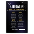 thumbnail image 1 of Koyal Wholesale Halloween Party What's In Your Phone Game Cards for Fun Activities, Bats & Spiders Themed, Pk-24, 1 of 5