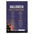 thumbnail image 1 of Koyal Wholesale Halloween Party What's In Your Purse Game Cards for Fun Activities, Illuminated Haunted House, Pk-24, 1 of 5