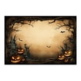 thumbnail image 1 of Koyal Wholesale Halloween Placemats, Sleepy Hollow Disposable Cardstock Paper Table Mats for Dining, 8-Pk, 1 of 5